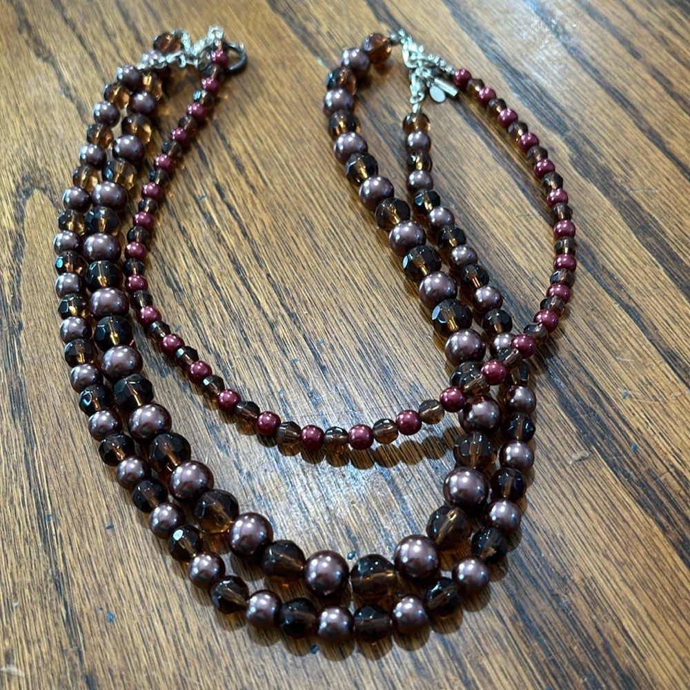 Breaded necklace